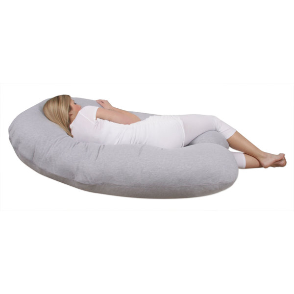 Leachco Back 'N Belly Chic Jersey Contoured Body Pillow Wayfair